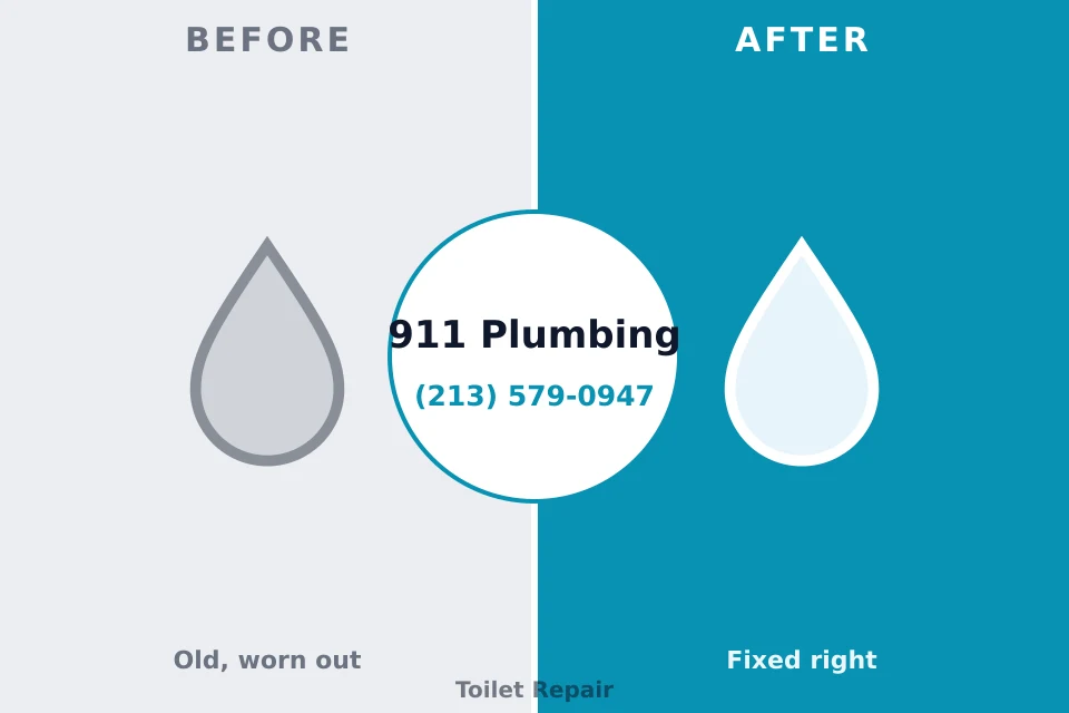 Before and after: plumbing company Lakeview, OR